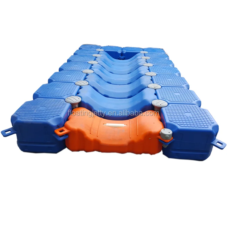 Plastic hdpe modular floating bridge