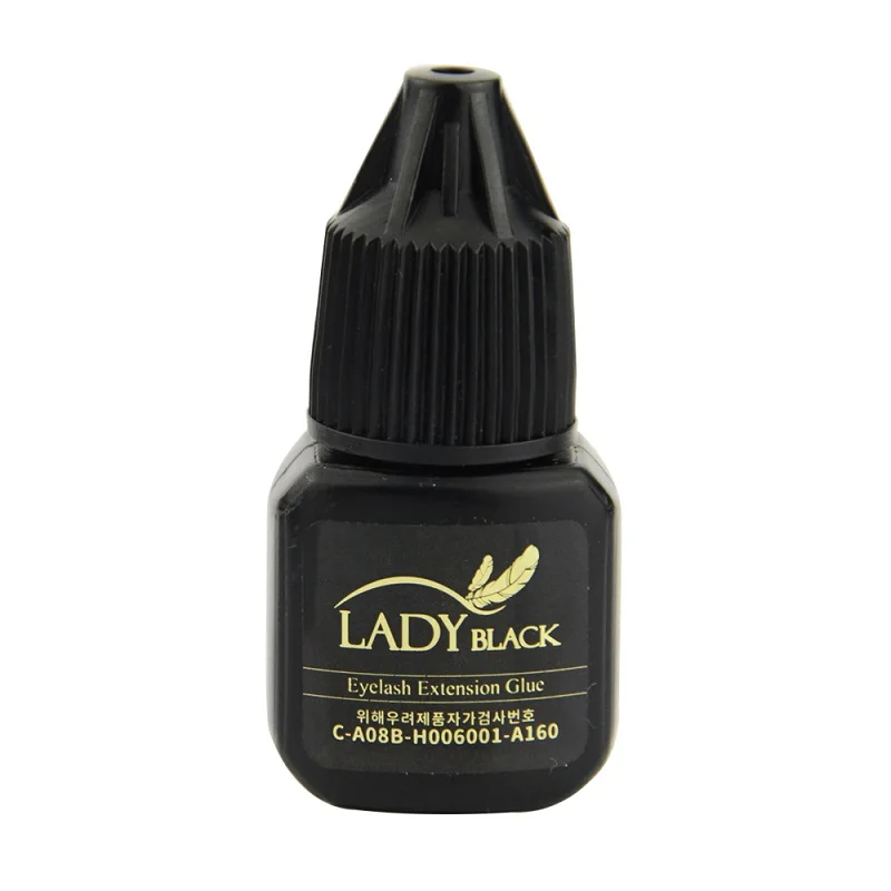 Ladyblack Glue Fast Dry For Individual  Eyelash Extension  Safe Adhesive In False Eyelash Adhesive 10ml Fast Dry