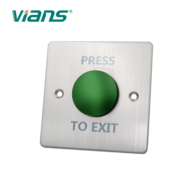 Security Access Control Mushroom Stainless Steel Exit Switch Button