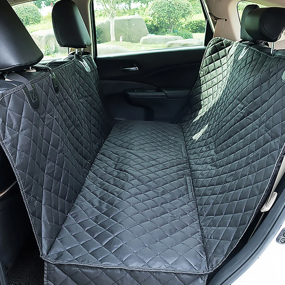 Oxford Pet Seat Cover Dog Cat Car Hammock Mesh Window Side Flaps Mat Blanket Waterproof Pet Back Seat Car Seat Cover
