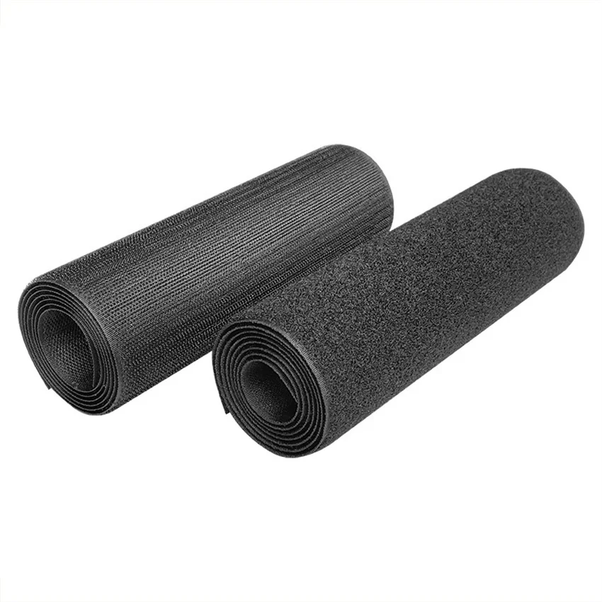 Customizable color-coded back-to-back  self-grabbing hook-and-loop straps adjustable hook-and-loop ties