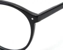 Factory Wholesale Vintage Round Eyeglasses Frames for Women High Quality Acetate Optical Frames Men Eyewear Spectacle Frames