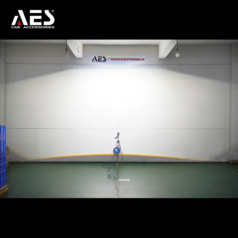 AES Hot Selling 3.0inch BI-LED Fog Lamp 6000K Blue Lens Auto Car Fog Light Waterproof Headlight China Manufacture