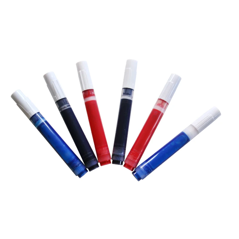 
Water-Based Multi-Color Liquid Dry Erase Whiteboard Marker Pens Refillable liquid Whiteboard Marker Pen 