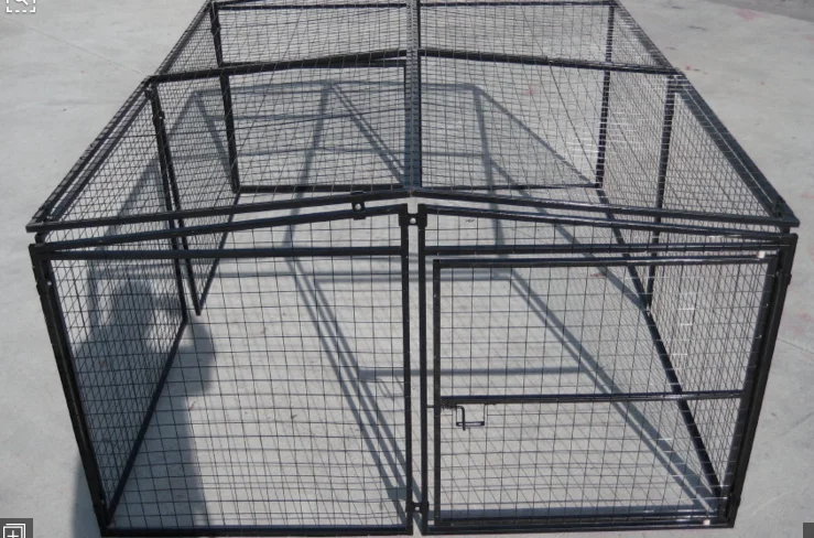 
Universal dog kennel Welded Wire Pen Chicken Coop with Hutch 