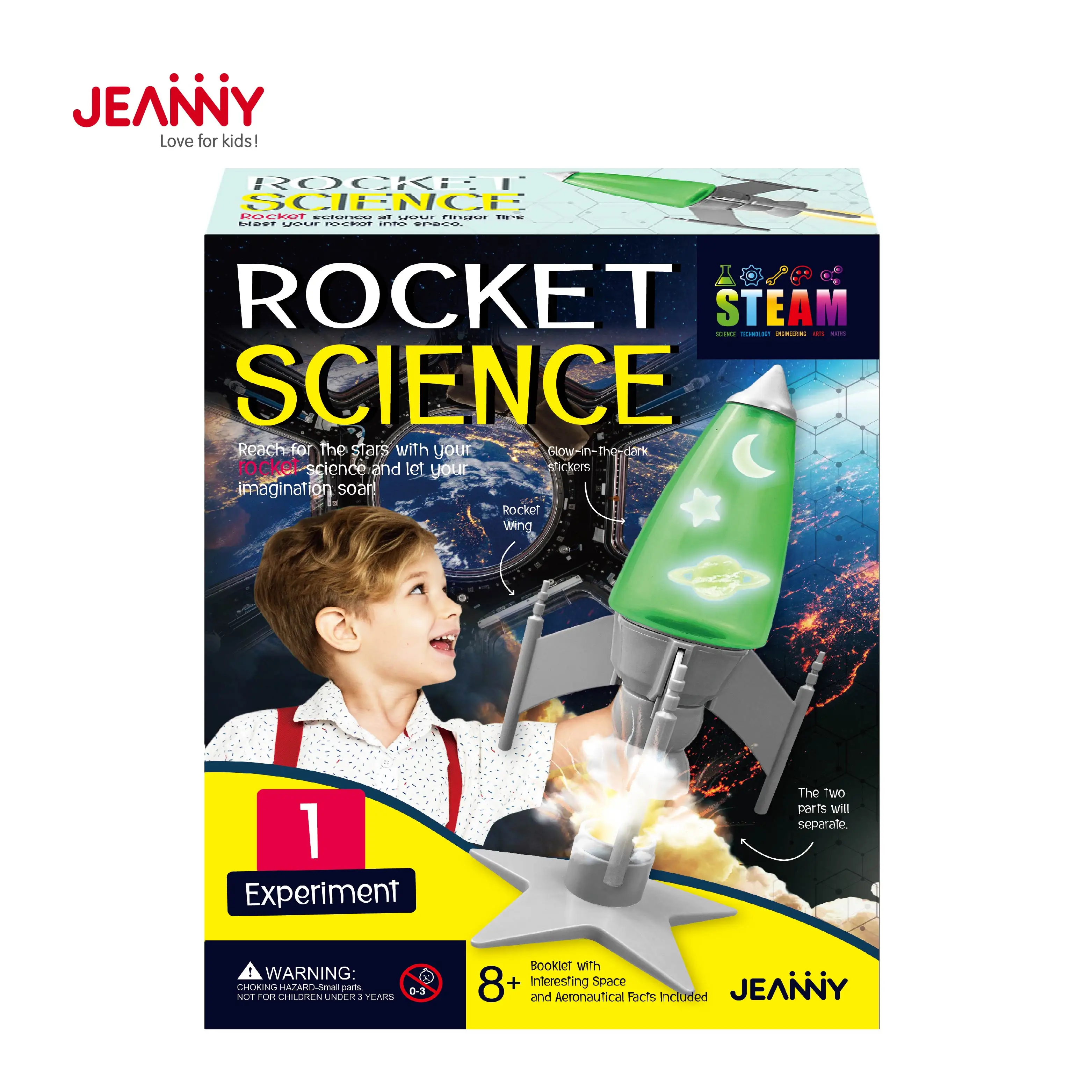 Детский Набор для творчества STEM образовательные игрушки подарок Новое поступление дизайн игрушка «стреляйте в свою ракету» 2020 детей