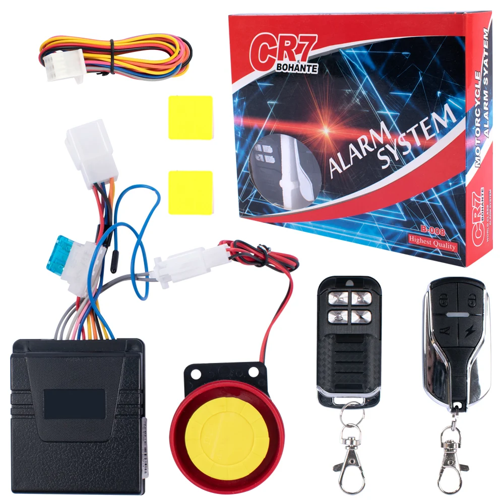 Anti-Theft  Remote Control Engine Start Motor Bike Anti-Hijacking Cutting Off Remote Engine Motorcycle Alarm Security System