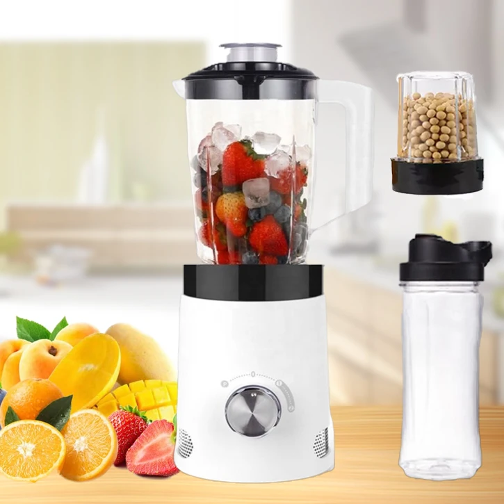 OEM Latest Kitchen Table Blender Ice Mixer Portable Juicer Pepper Grinder 3 IN 1 Food Processor