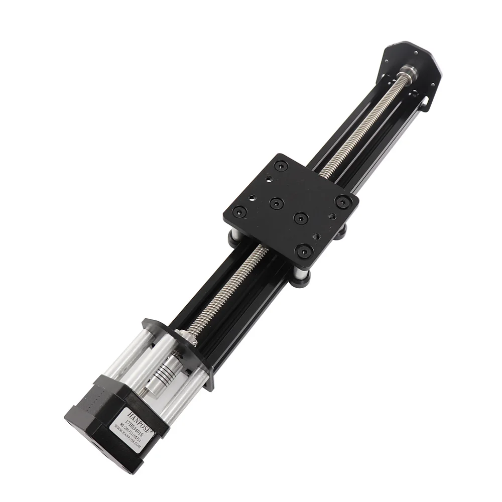HanBuild  HPV4 Mini V linear actuator Linear module with 42 motor 17HS3401S  for mini cnc 3D printer NEMA17  stepper motor