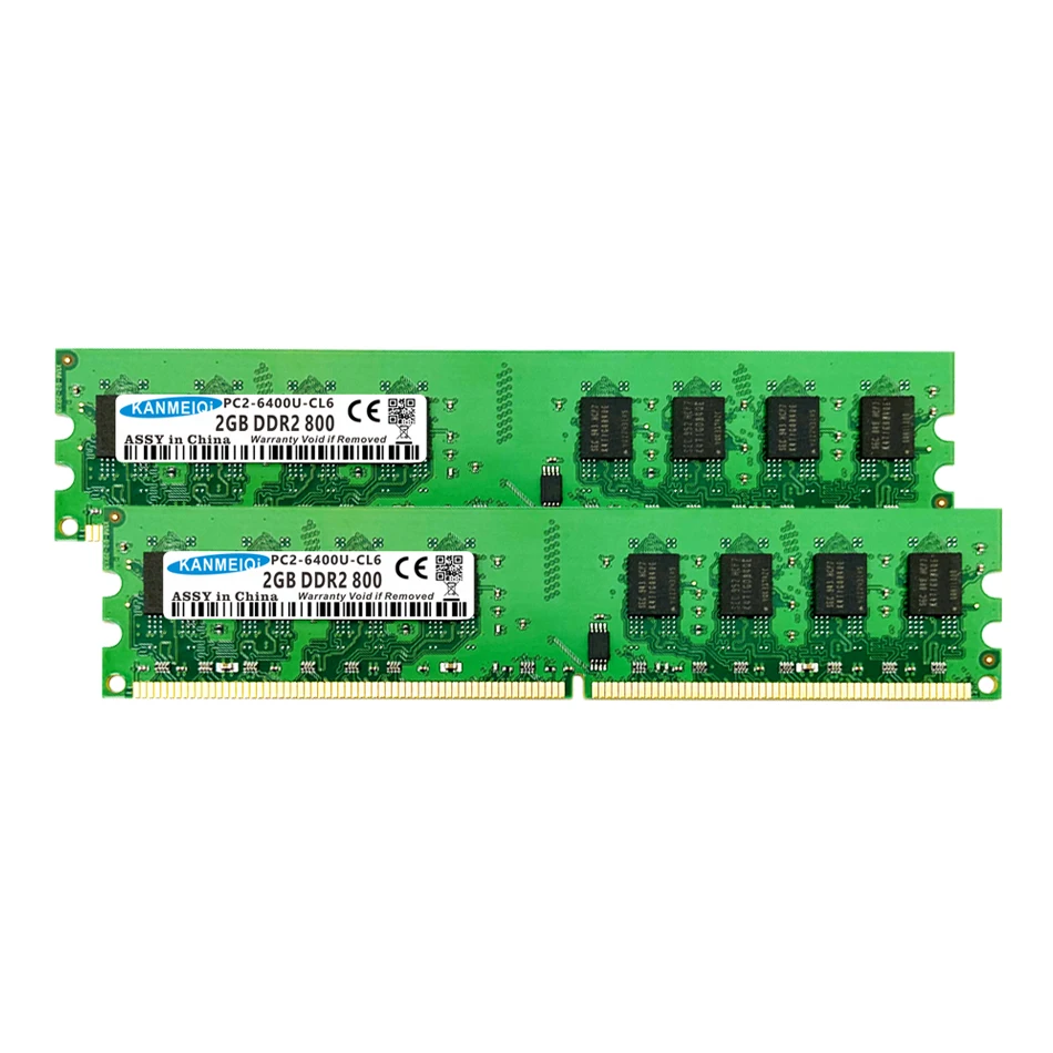 Горячая Распродажа ddr2 667 МГц 2 Гб совершенно новый 800 МГц 1,8 в pc2 Память ОЗУ для настольного компьютера самая дешевая