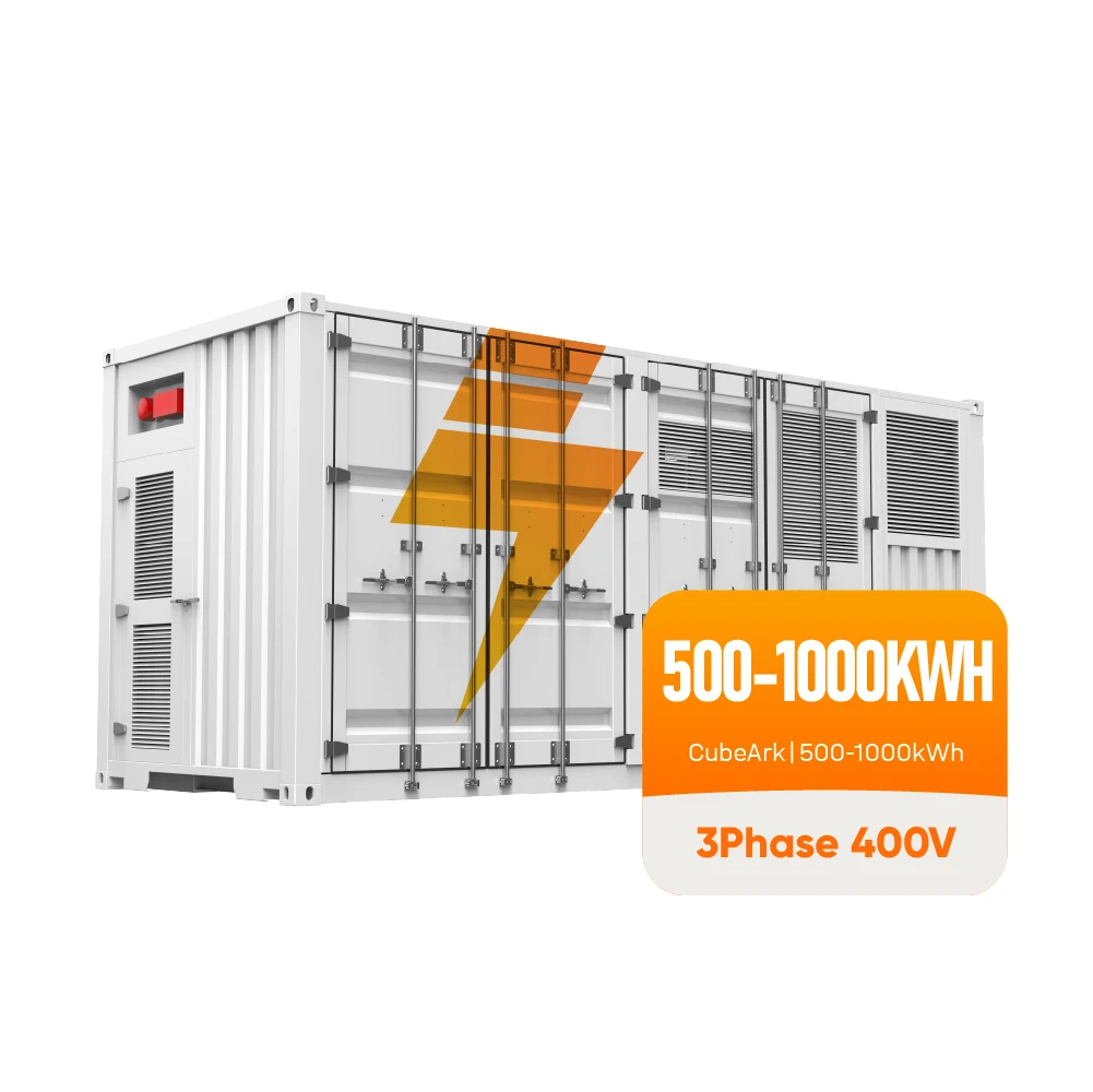 Sunark Air Cooling Containerized Energy Storage Battery System 500Kwh 600Kwh 1Mwh ESS Lithium Ion Batteries