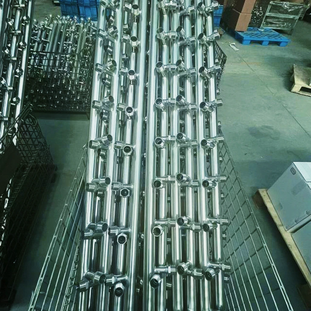 DVGW 304 316L superior quality stainless steel  Manifold pipe