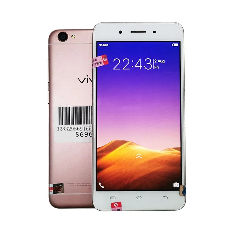 Cheap price Original used smart mobile phone 16G unlocked phone Android Used smart phones for Vivo Y55