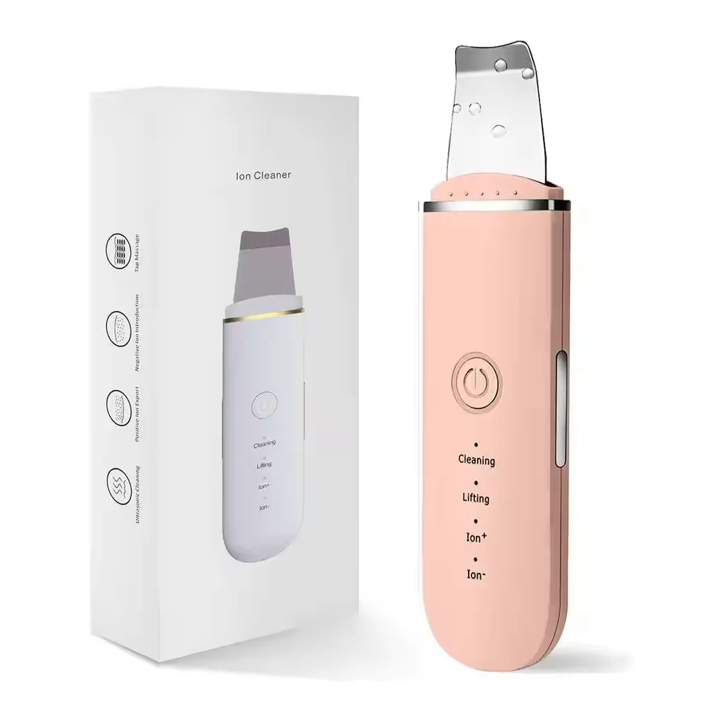 4 in 1 Blackhead Remover Pore Cleaner Machine Professional Home Use Ultrasonic Skin Scrubber