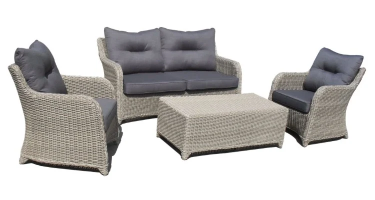 Уличная мебель, коробка для хранения, наружный садовый ротанговый плетеный ящик для хранения с подушкой