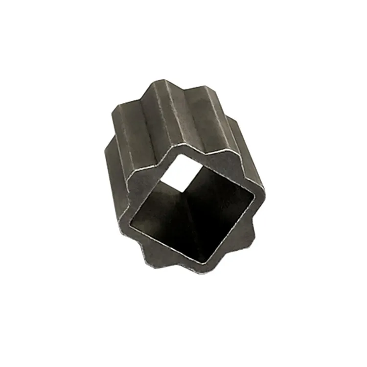 customizable powder metallurgy bushing iron powder sintered 11*11 square hole bushings with 8 tooth