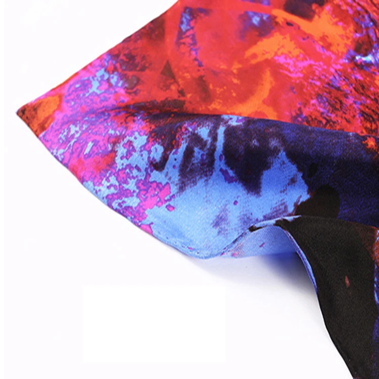 Fashion Designer Brand Custom Silk Scarf for Women Nature 100% Silk Scarf