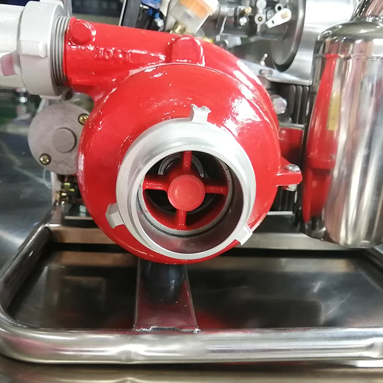 
 Портативный пожарный водяной насос высокого давления с бензиновым двигателем для обеспечения безопасности лесного хозяйства 8 л.с.  