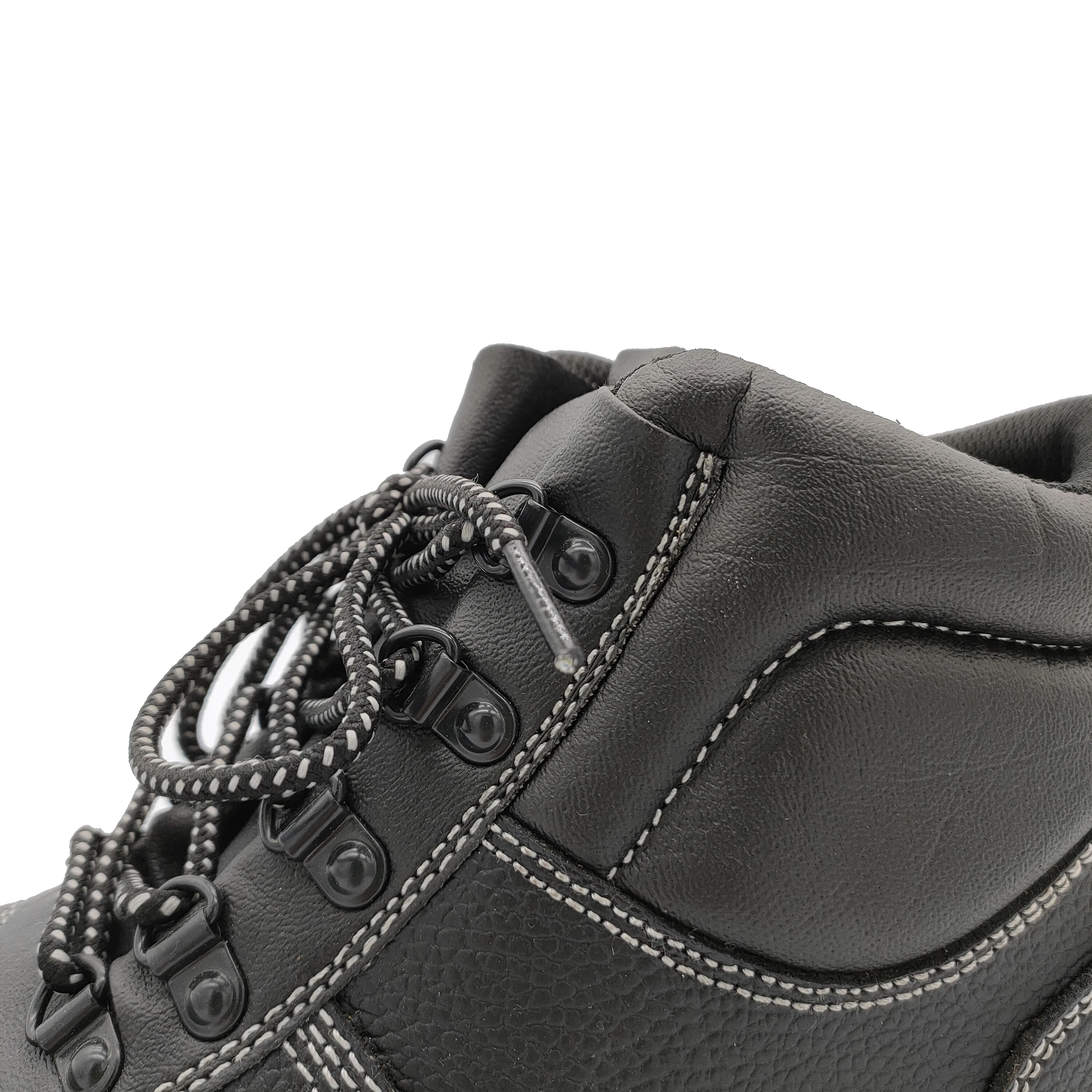 2023 Best Sell shoes for man Men work steel toe steel plate dual pu construction basic safety shoes