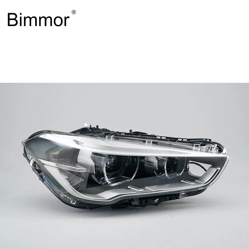 BIMMOR auto headllamp for BMW X1 F48 F49 car headlight glass lens cover plastic shell 2016-2019 headlight wholesale factory