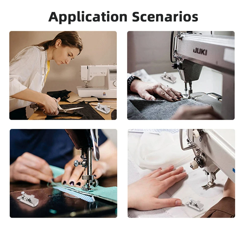 Magnetic Seam Guide Multifunctional Magnet Gauge Sewing For Edge Locator Hem Guide Universal Sewing Machine Tool Accessories