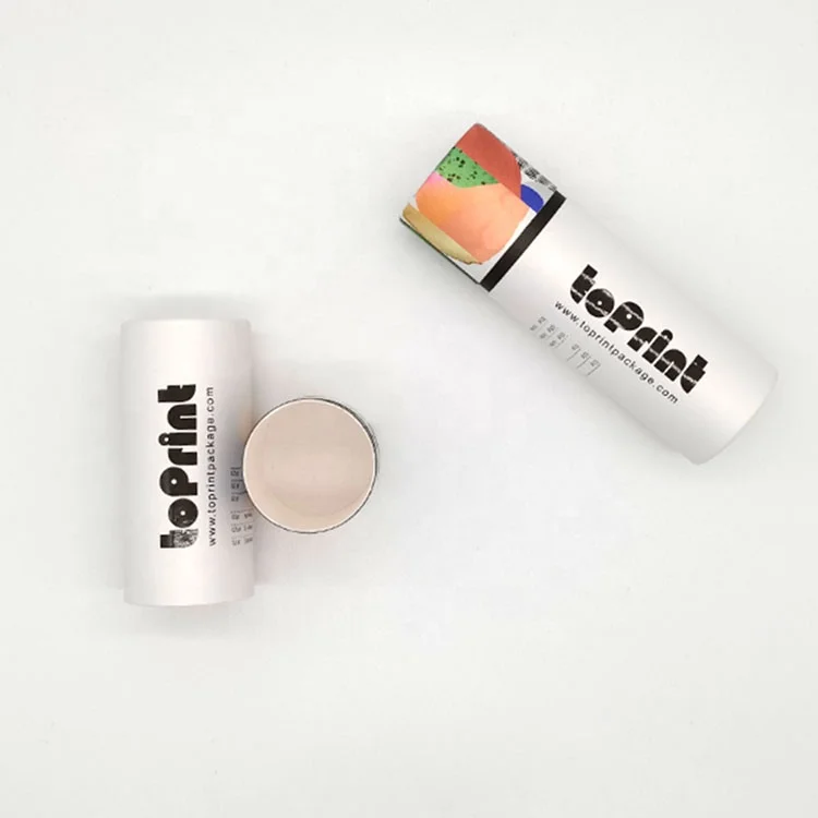 Custom Zero Waste Diffuser Box Packaging Cylinder Skincare Round Carton Round Paper Box