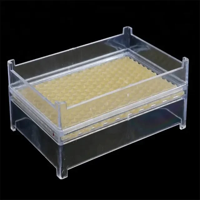 High Quality Wholesale Food Grade 250G / 500G Plastic Transparent Comb Honey Box Honey Cassette Bee Container