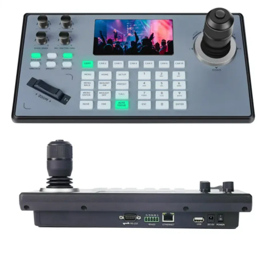 30X Zoom Auto Tracking Live Streaming System PTZ Camera with Joystick Controller for Large Events Live Broadcast
