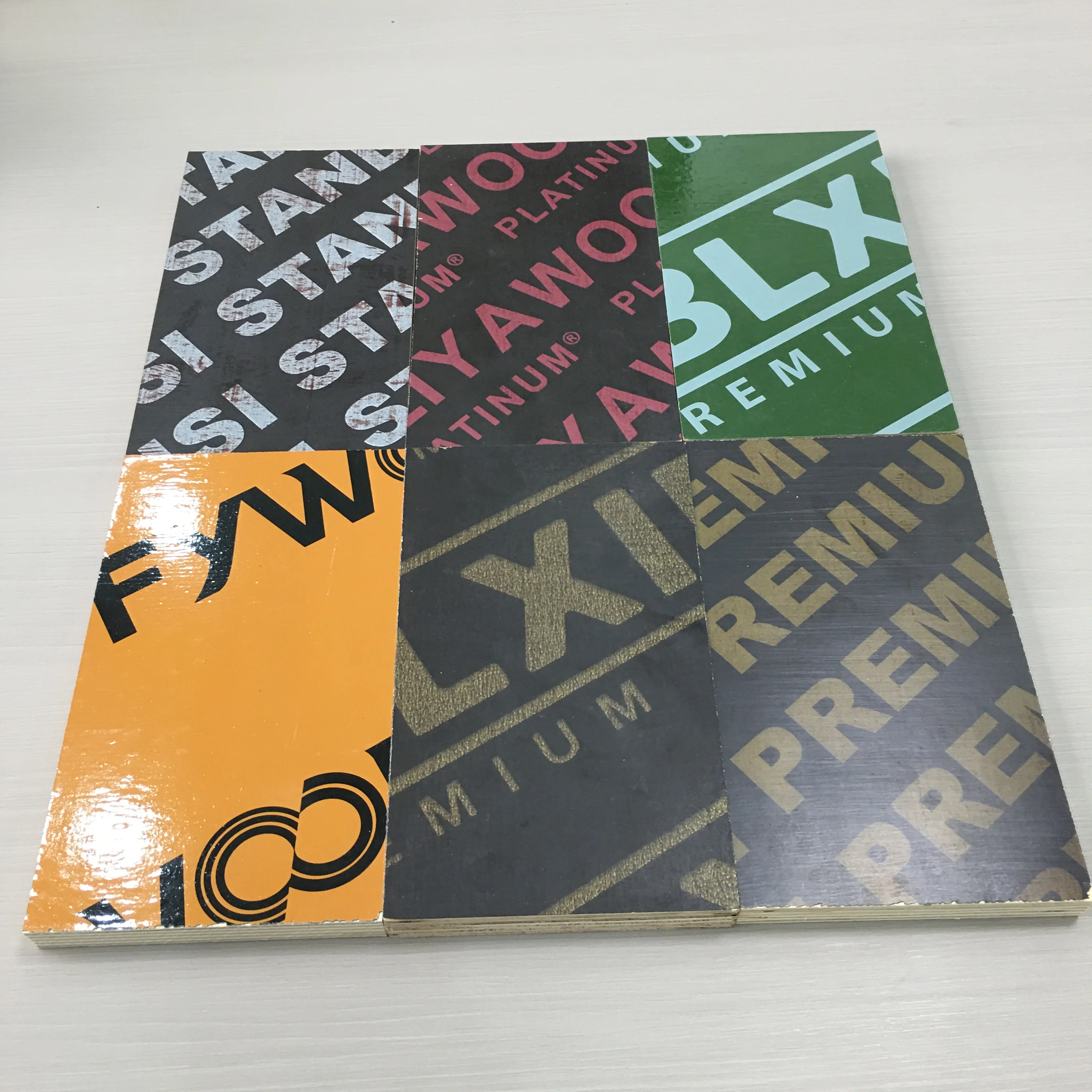 15mm 16mm 17mm 18mm price building wood board eucalyptus hardwood plywood sheet black/brown/red film faced plywood