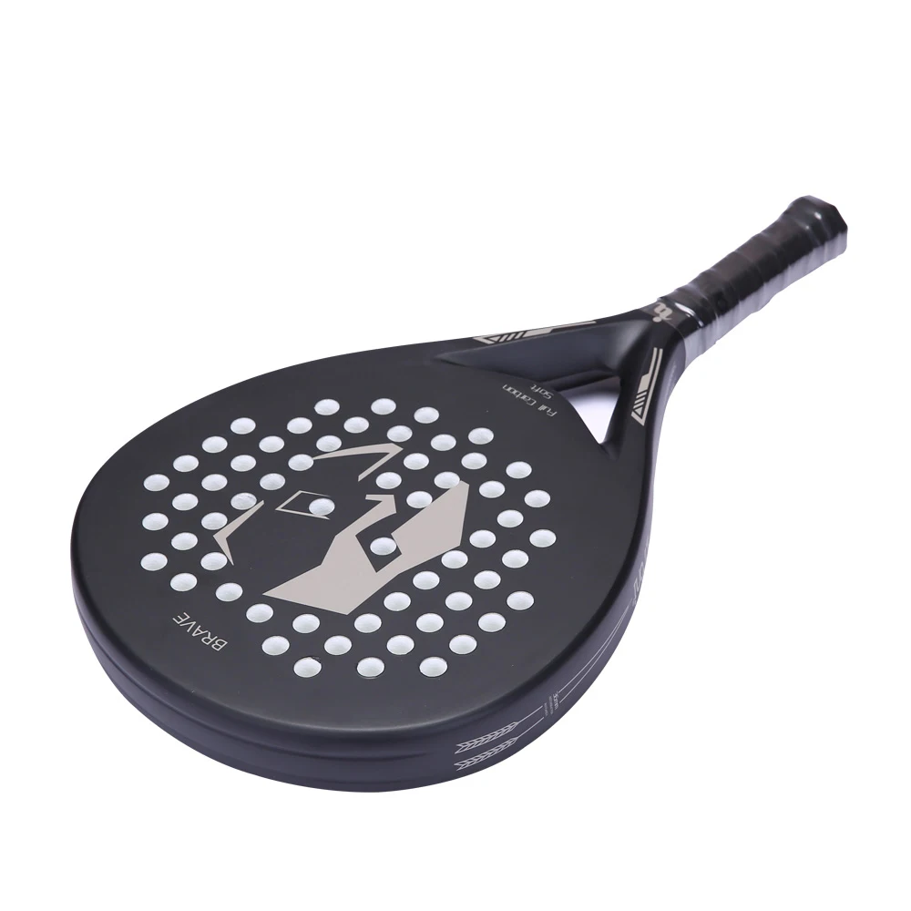 Carbon Fiber Face And EVA Memory Foam beach tennis paddle/padel racket