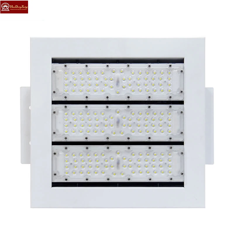 AC85-265V Waterproof IP65 Die-Cast Aluminum Shoe Box Canopy 110/W High Lumen LED Service Station Modular Flood CE RoHS