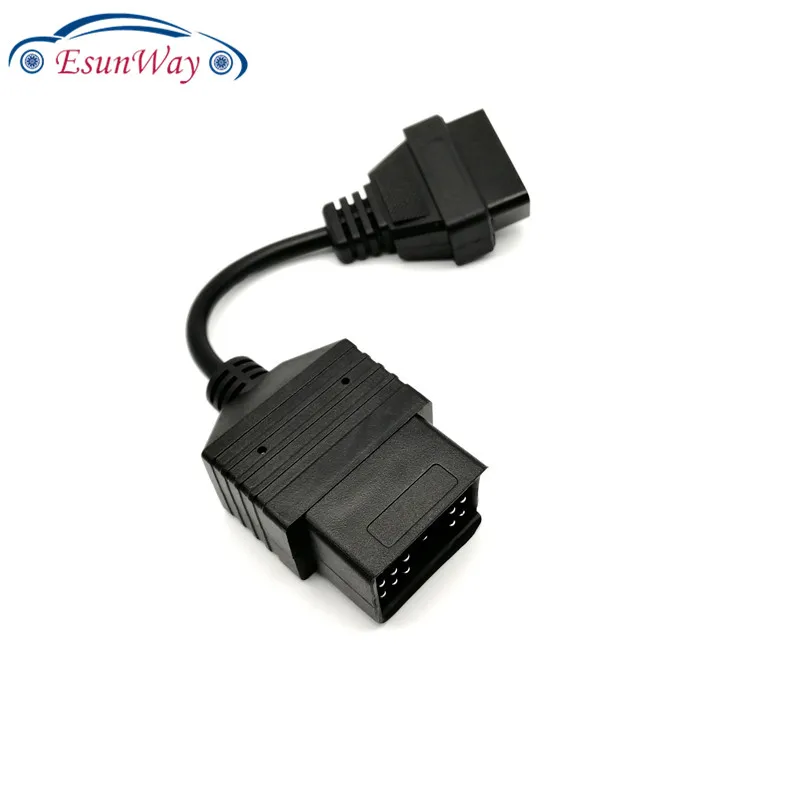For 17Pin To 16Pin OBD II OBD2 Diagnostic Adapter Connector 17 Pin Diagnostic Interface Cable