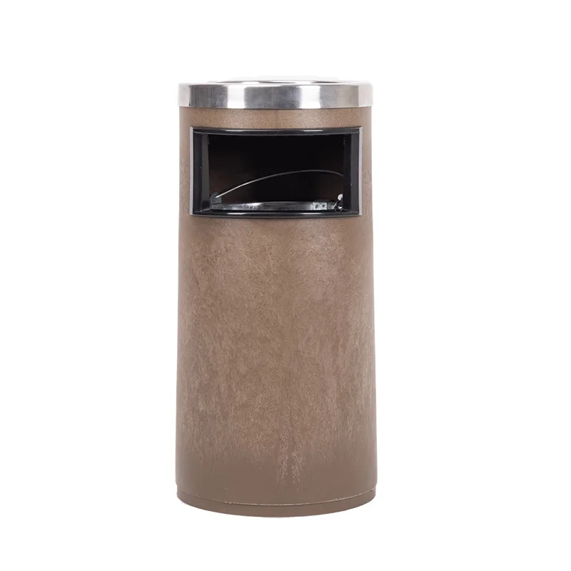 AF07500 8L outdoor bin with ashtray