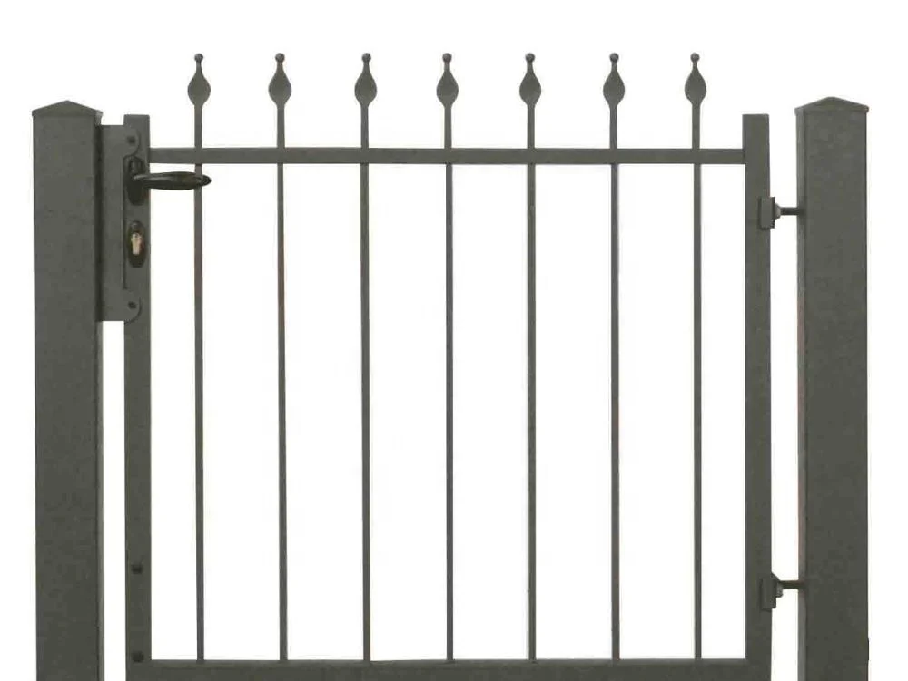 Customized Easily Assembled Morden Garden Gate Decorative Outdoor Garden Fence Gate