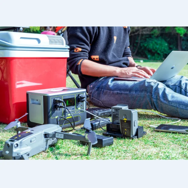 444WH lithium portable power bank 300W portable power supply  AC DC USB generator solar portable