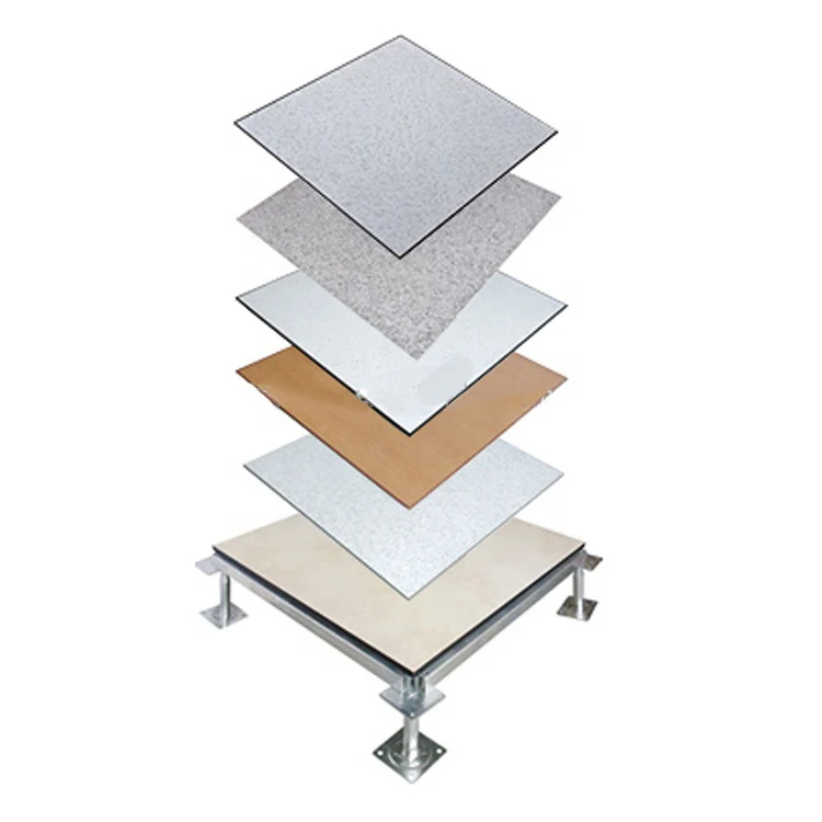 
HPL access flooring class A flame spread and smoke development rating raised flooring 