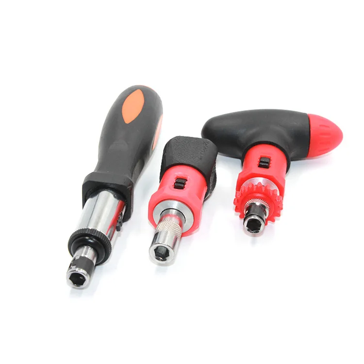 1/4 inch Magnetic Mini Ratchet Phillips flat torx Screwdriver Bit Set