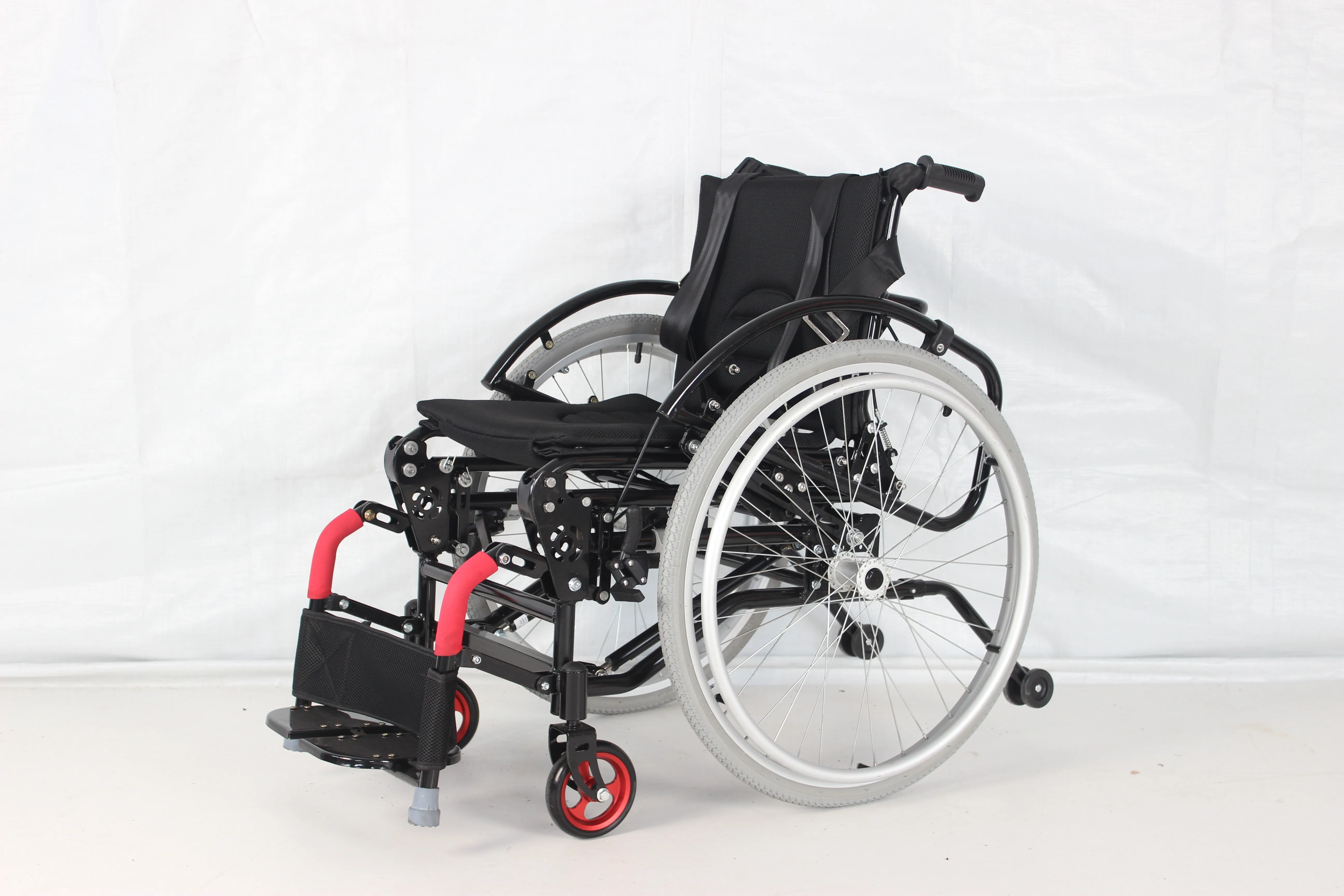 2024 good sell  portable electric wheelchair  manual wheelchair products for the disabled standing wheelchair  factories price