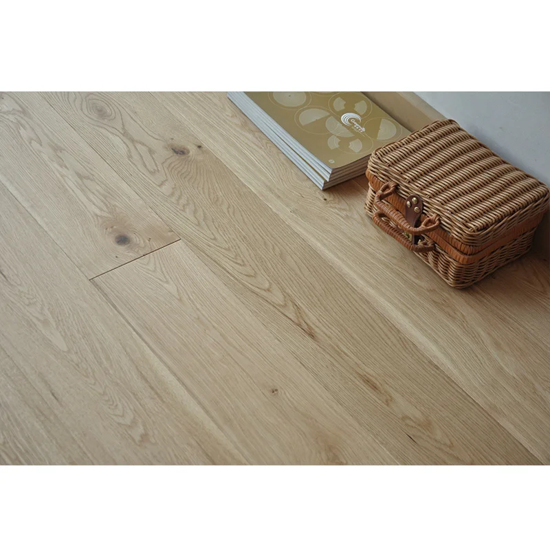 Guangzhou factory engineered hardwood Flooring white oak wood parquet