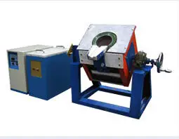 Induction gold melting furnace for melting steel stainless steel steel scrap iron scrap copper brass gold silver  fast speed