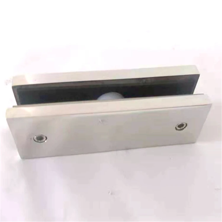 Factory Direct SS304/316 Stainless Steel Glass Clamp 180 Degree Hinge for Pool Window & Door Balustrades & Handrails