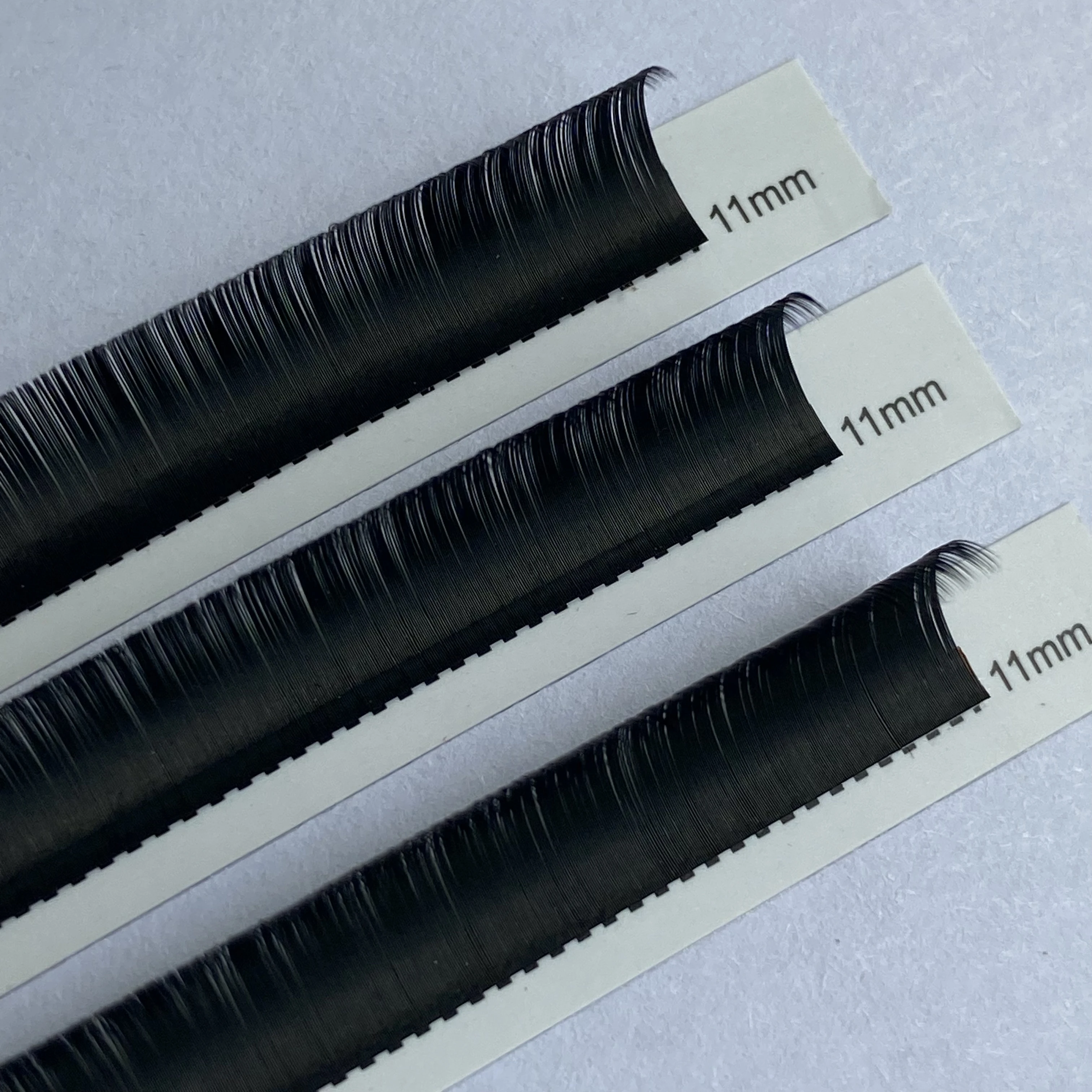 Natural Long eyelash extensions Synthetic hair popular in USA UK cashmere russian volume matte black vegan lash extension
