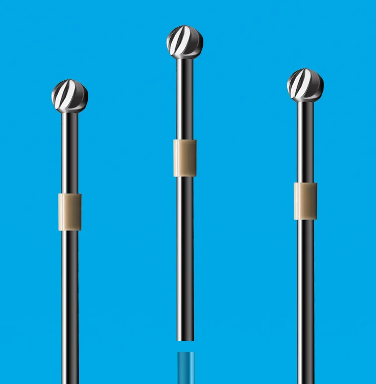 Rosen Burr for surgery with  PEEK plastic marking