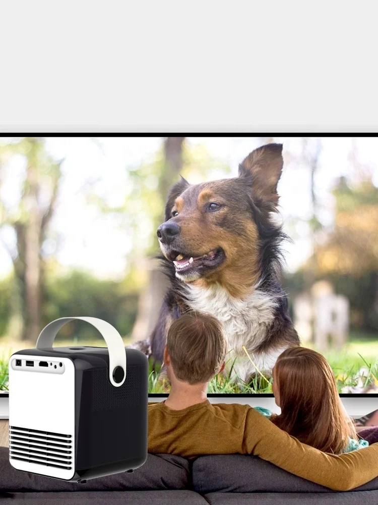 2022 Newest 3D Wireless Projector 1080P Smart Mobile Android LED Wifi Projector 4K Mini Mirror Business Light Speaker Focus