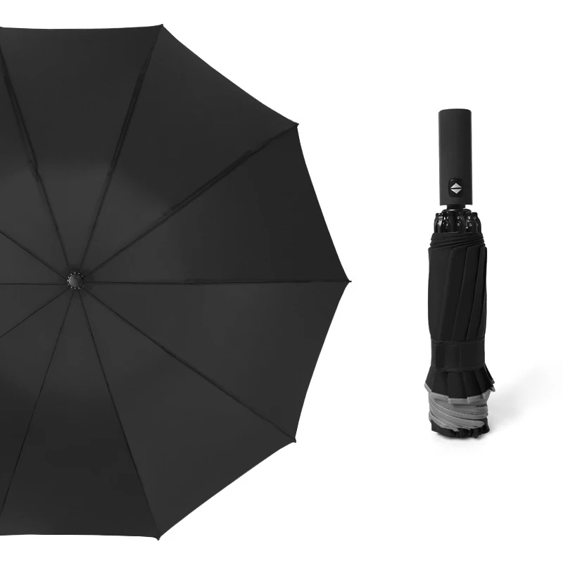 Ok Зонт 2022 новый продукт Пользовательский логотип печать Автоматический складной 10 ребер бизнес подарки 3 УФ складной зонт