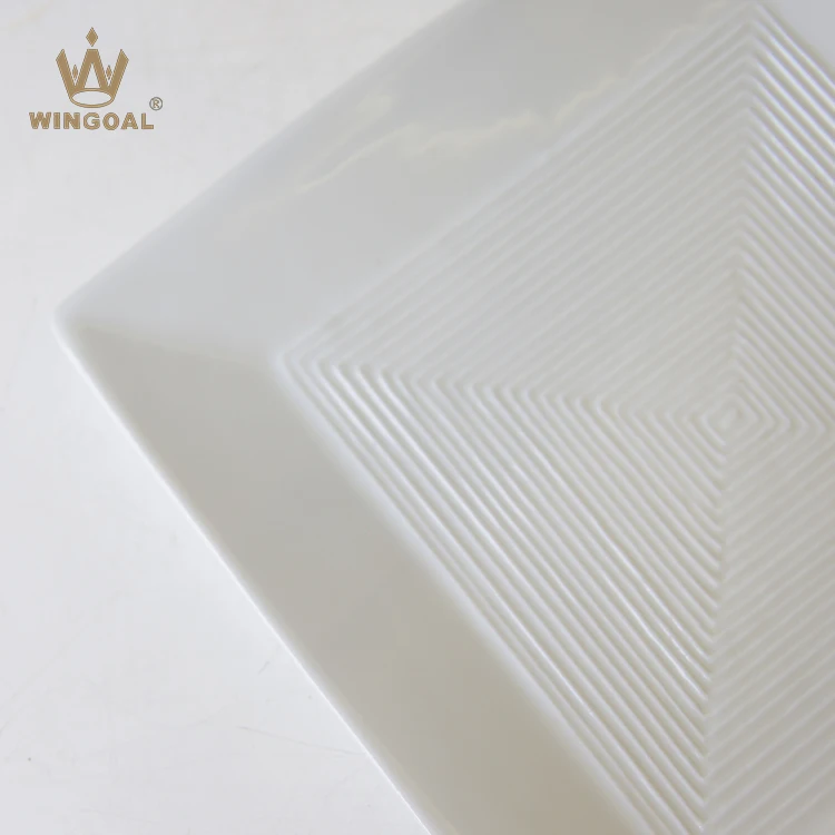 Wholesale White Party Wedding  Ceramic Plates