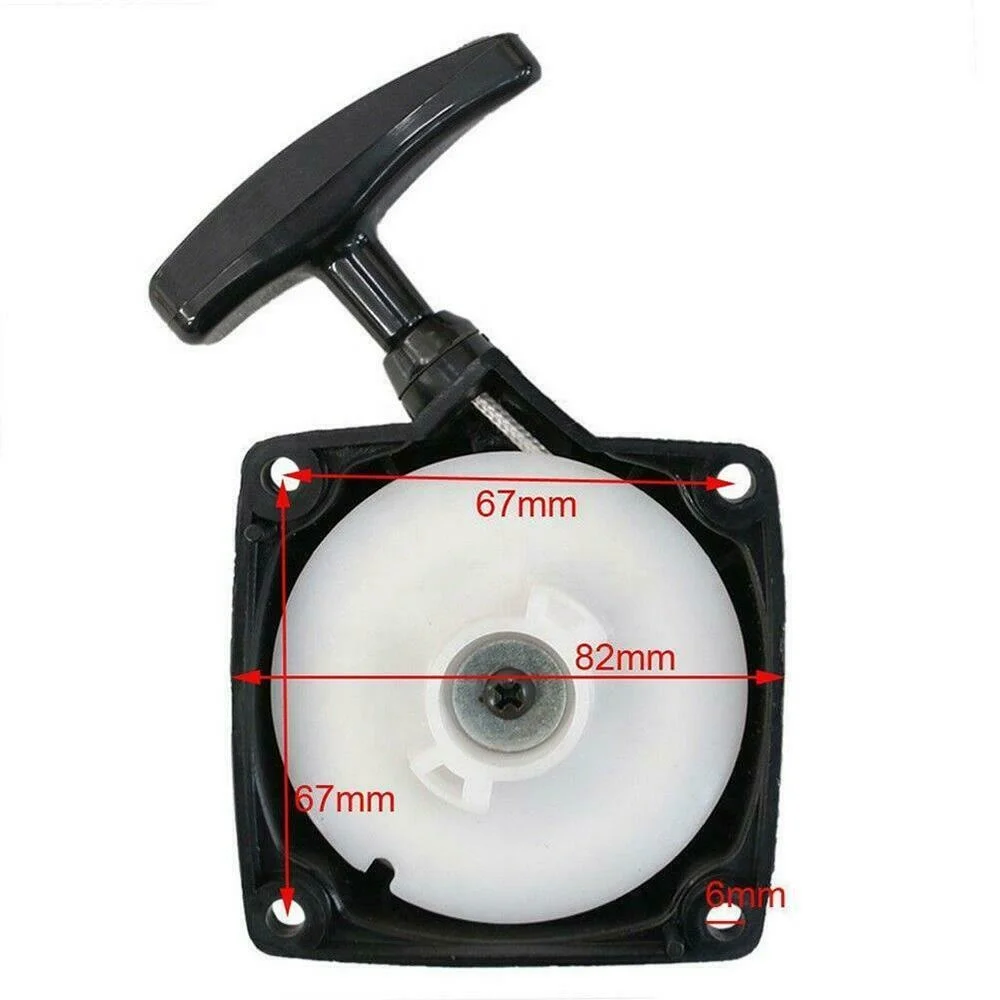 Recoil Pull Start Starter Spare Assembly For Strimmer Brush Cutter 81x65x6mm