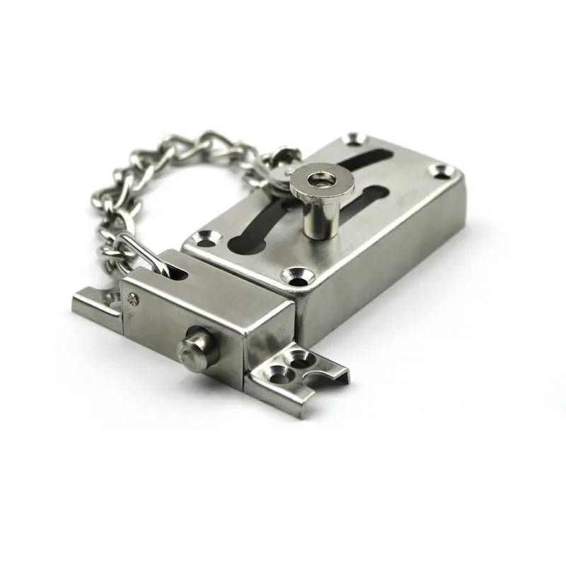 High Security Stainless Steel Anti-Thief Door Chain Bolt Latch Lock18cm Safety Chain Buckle Protecting the Family