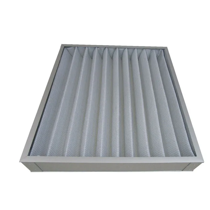 G3 G4 Panel Filter with Synthetic Fiber Aluminum Mesh for  ventilation system