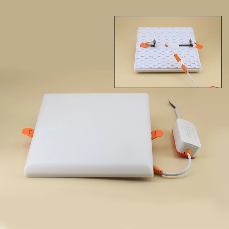 CHZM Modern Home Improvement Square Round Borderless 180-degree Lighting Led Panel Light